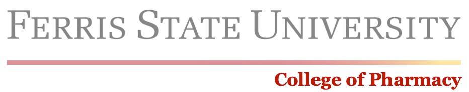 Ferris State University College of Pharmacy logo